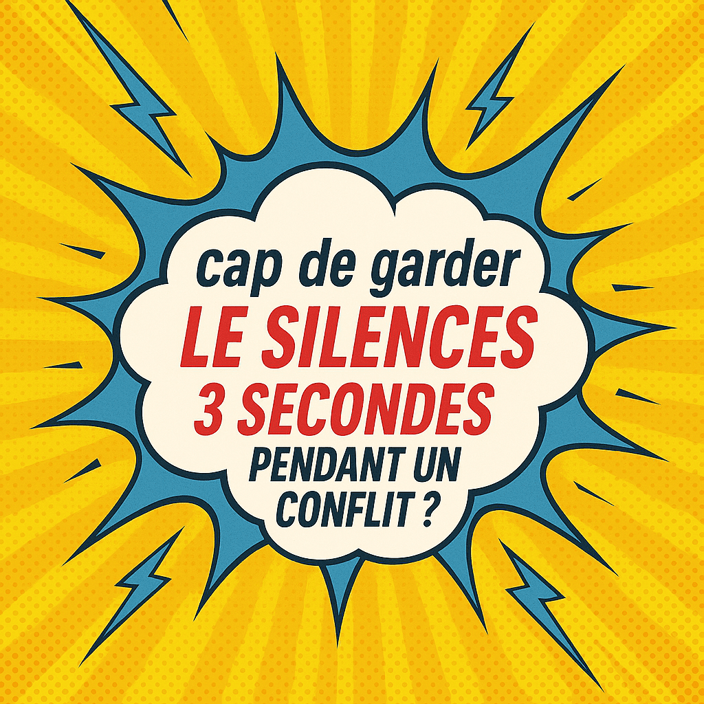 Calmer un conflit en 3 secondes